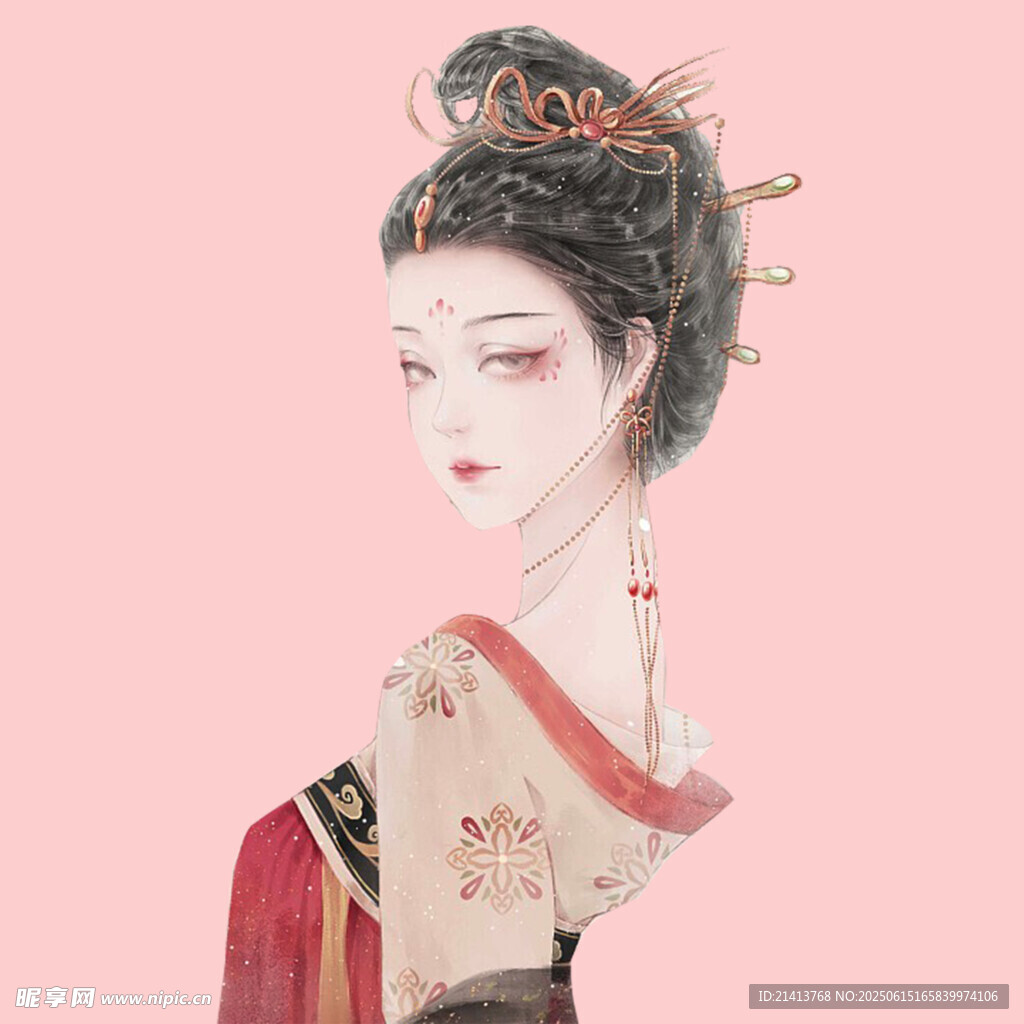 古風漢服女子