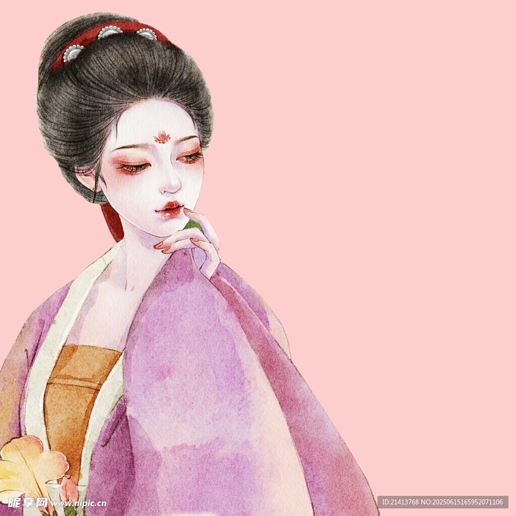 古風和服女子