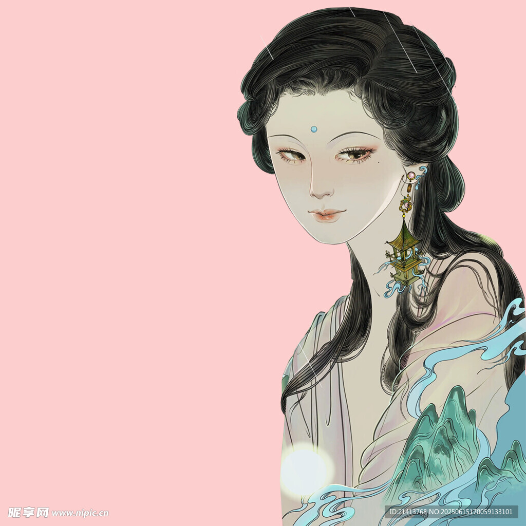 古風(fēng)漢服女子