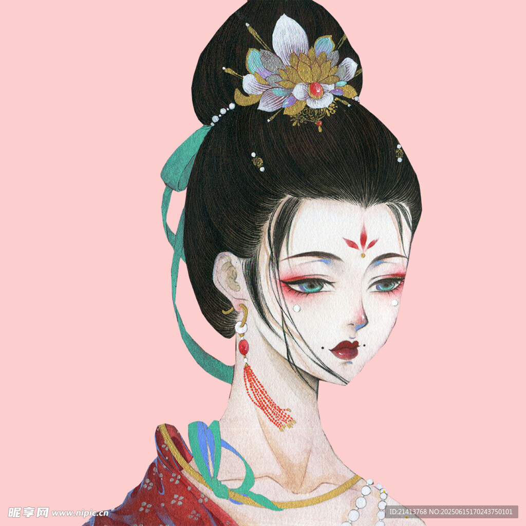 古風仕女圖