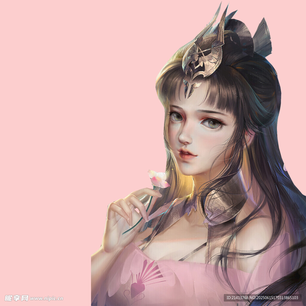 古風(fēng)貓耳少女形象