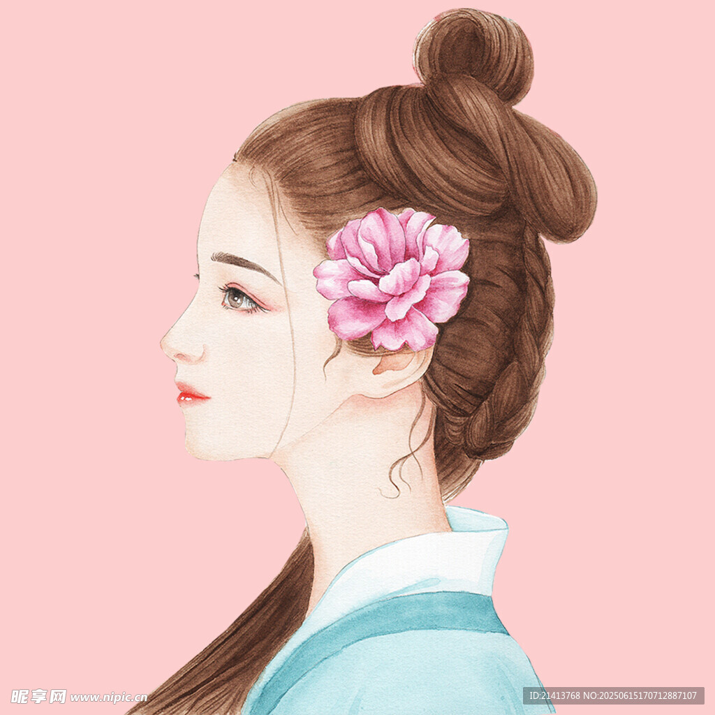 古風女子發髻
