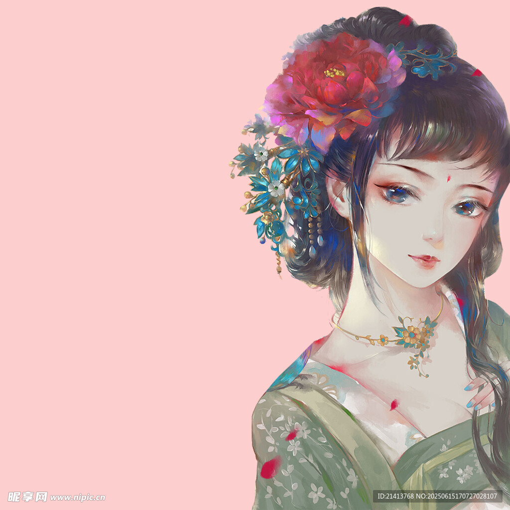 古風(fēng)漢服女子