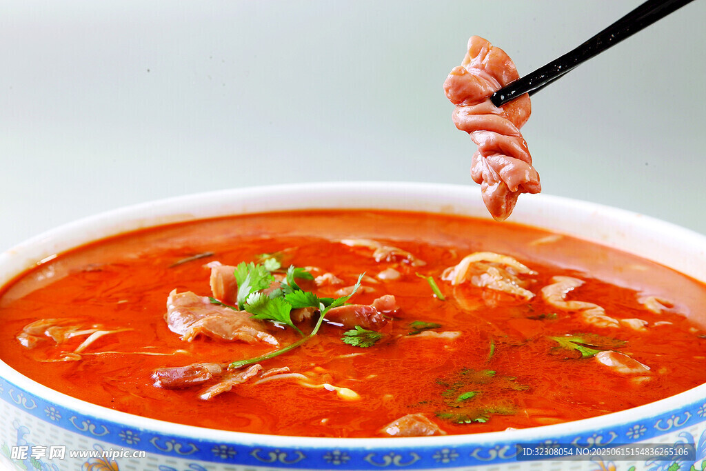 香辣可口的紅油牛肉湯