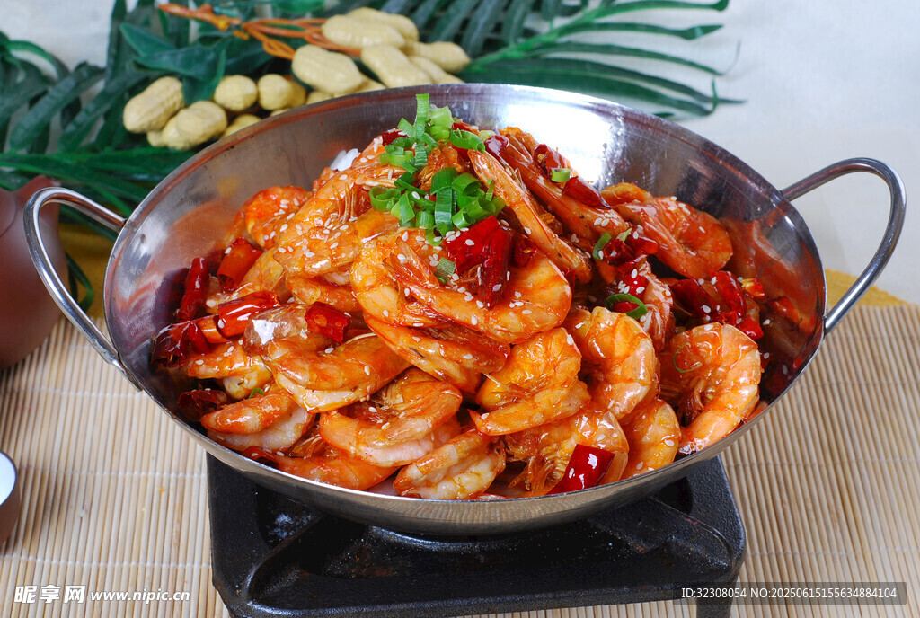 香辣美味干鍋蝦