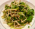 涼拌豆腐絲香菜