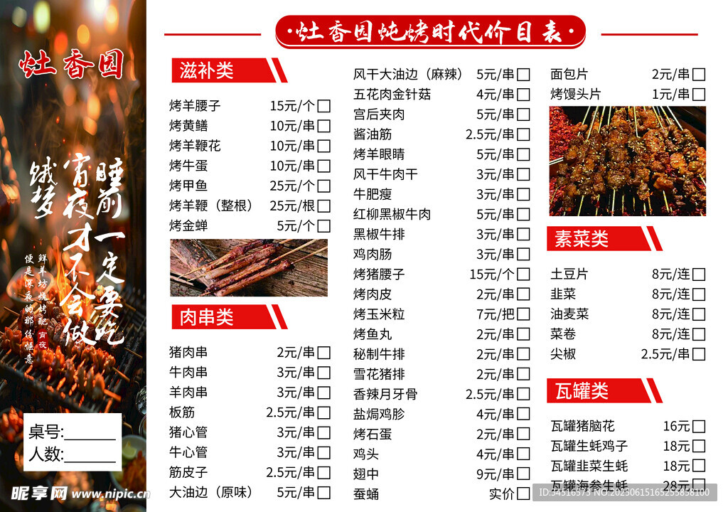 重慶火鍋食材價格表