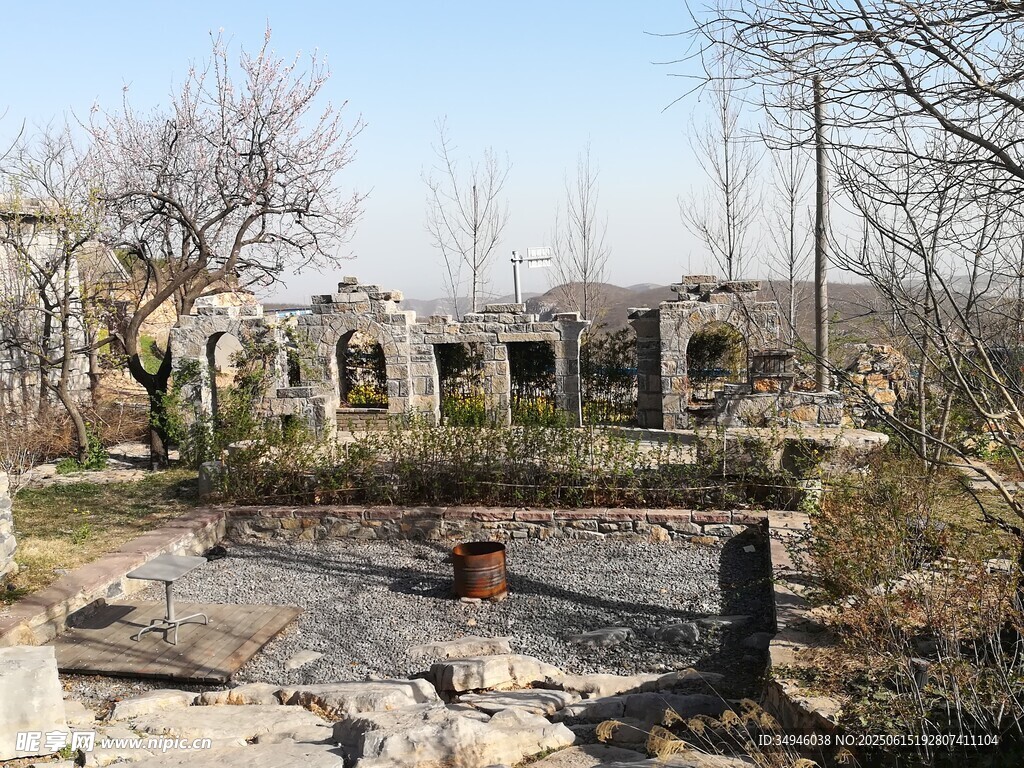 廢棄建筑遺址