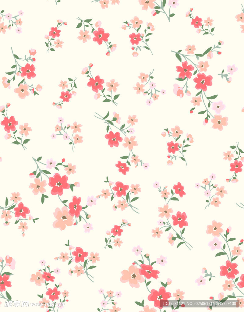 碎花
