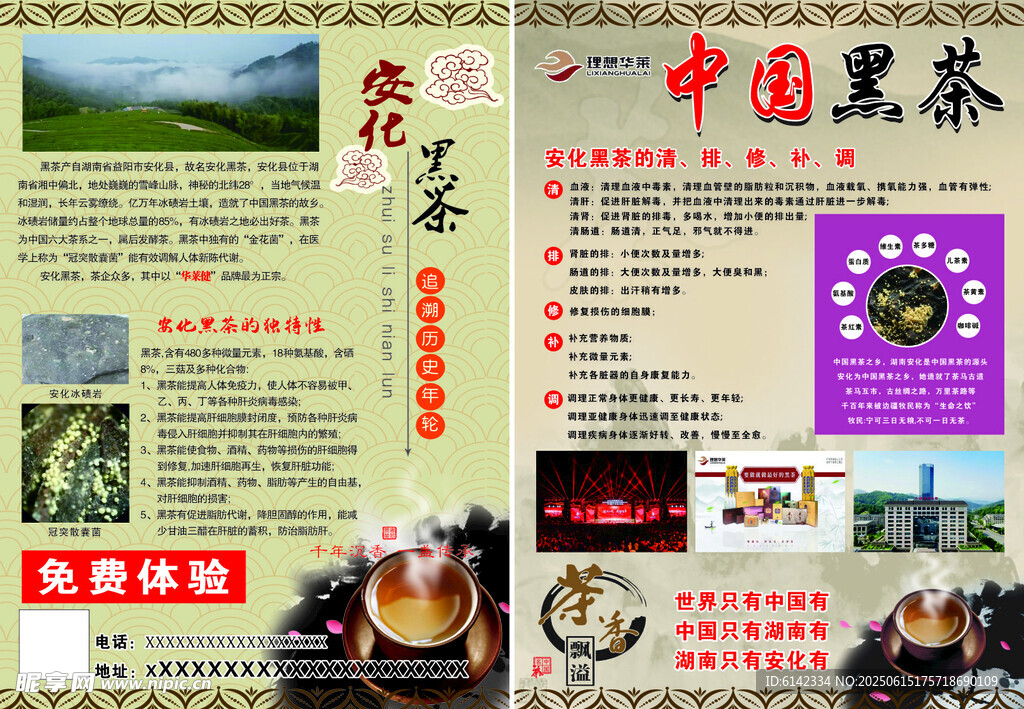 安化黑茶 中國黑茶 彩頁
