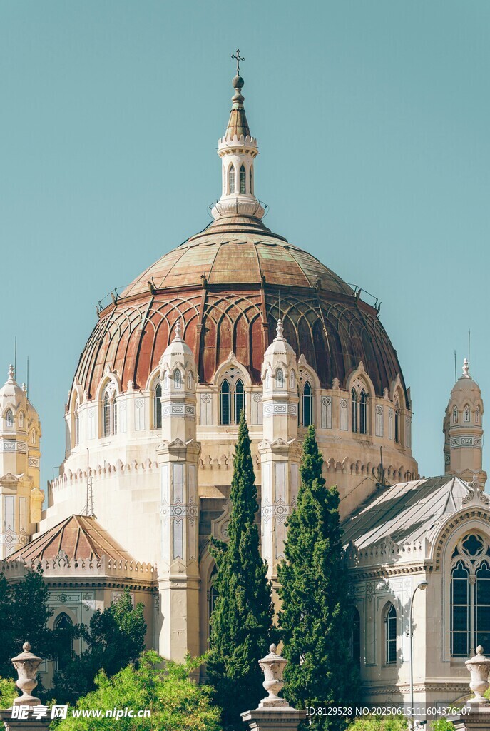 歐式圓頂建筑景觀