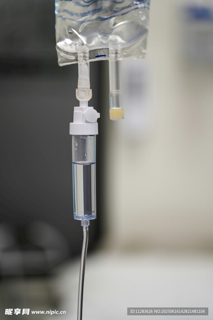 醫院輸液裝置特寫