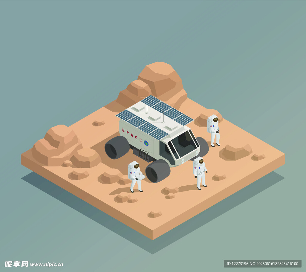 火星探測場景