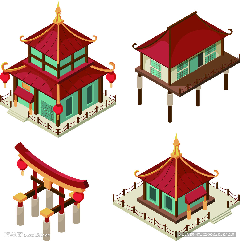 中式傳統(tǒng)建筑元素集合