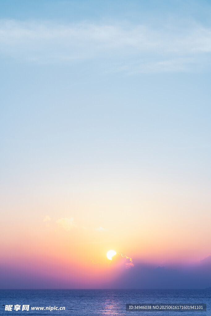 海上日出美景