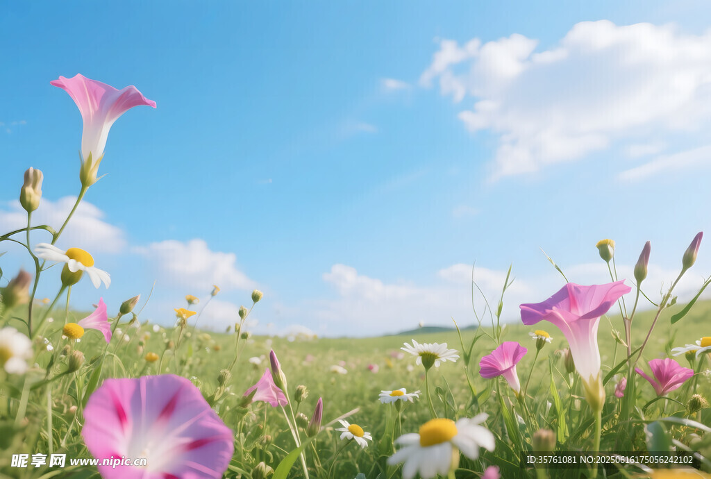 花草天空