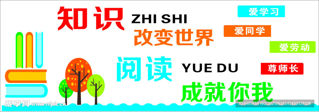 知識(shí)改變世界閱讀成就你我