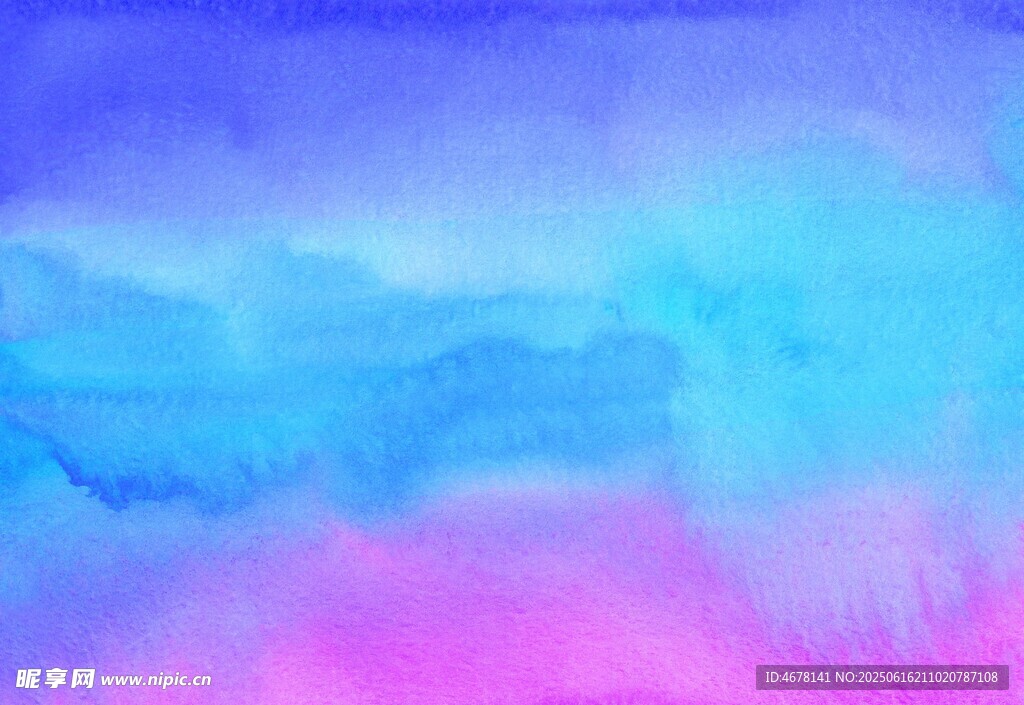 夢幻漸變水彩背景圖