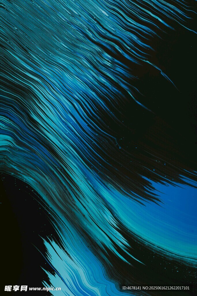 藍色動感抽象紋理圖案