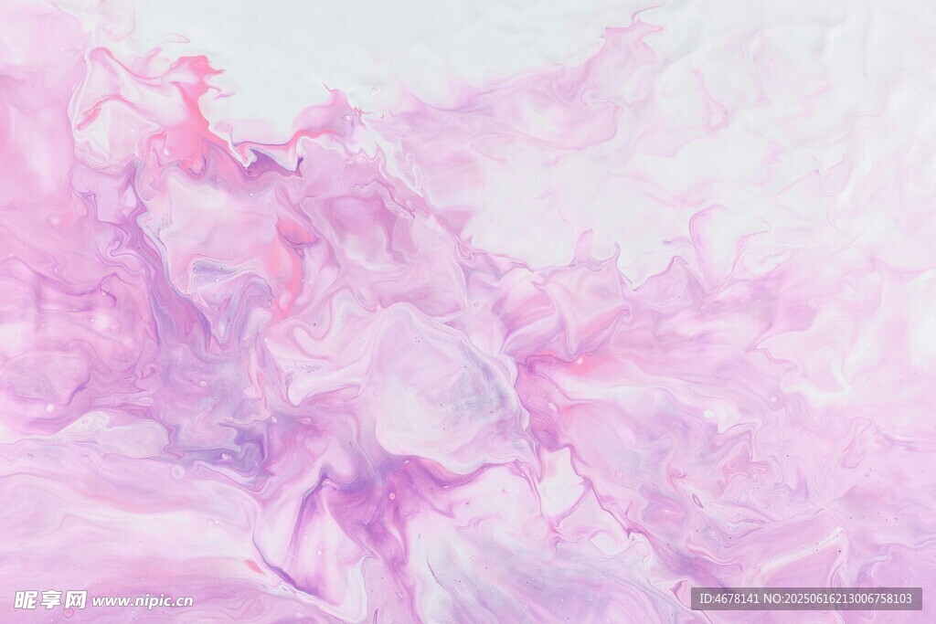 夢幻粉紫色水墨紋理背景
