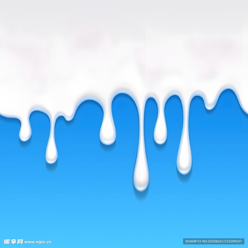 流淌的白色液體背景圖