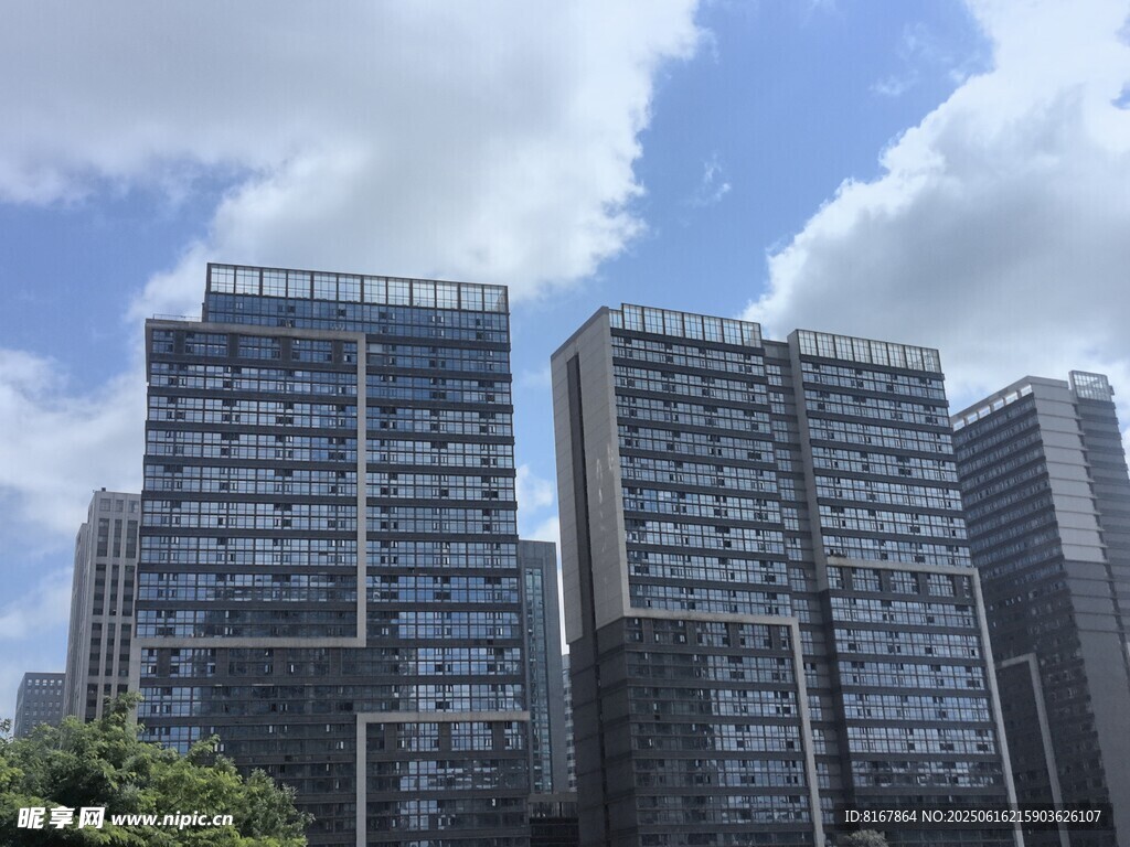 現代都市高樓景觀