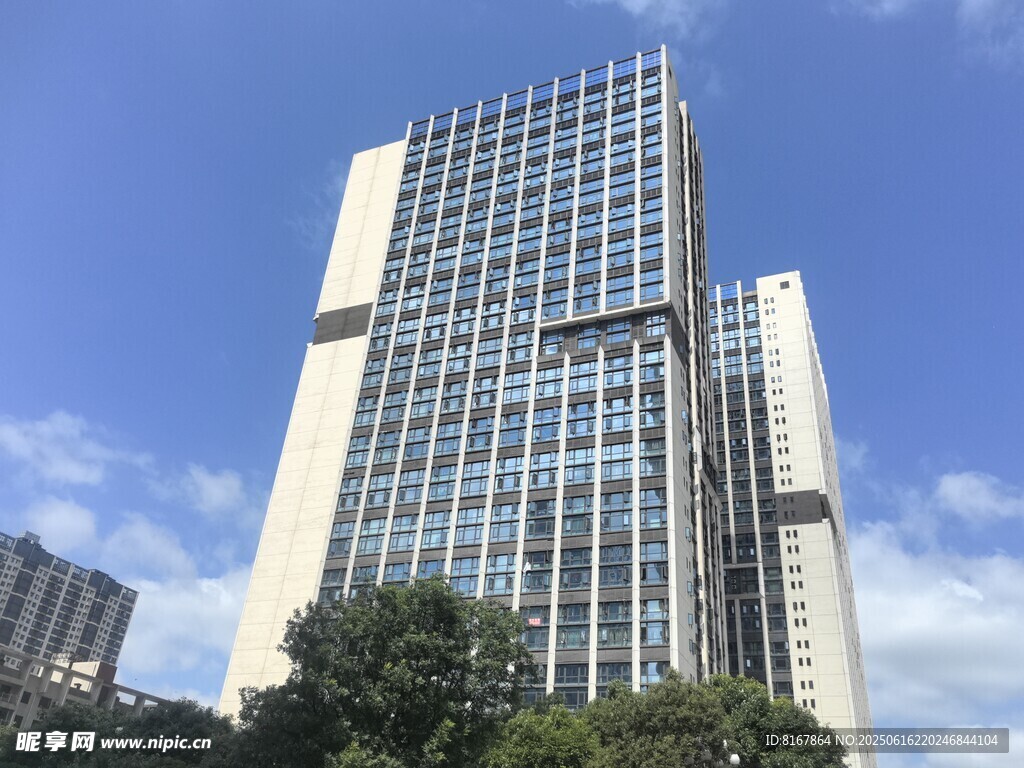 現代高樓大廈外觀景觀