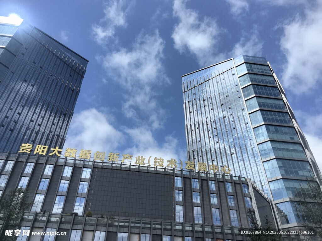 現代都市摩天大樓景觀