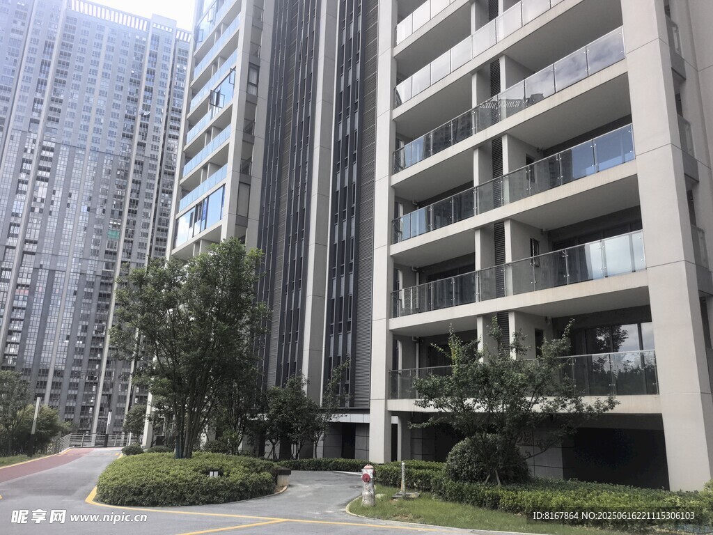 現代高層住宅景觀