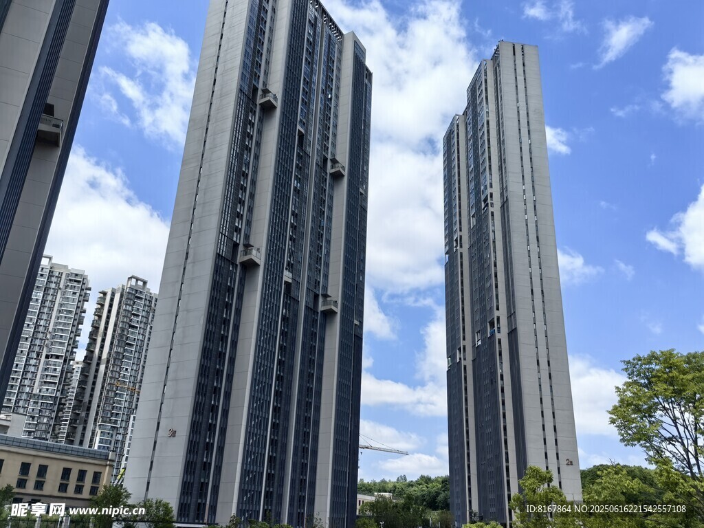 現代高層住宅景觀