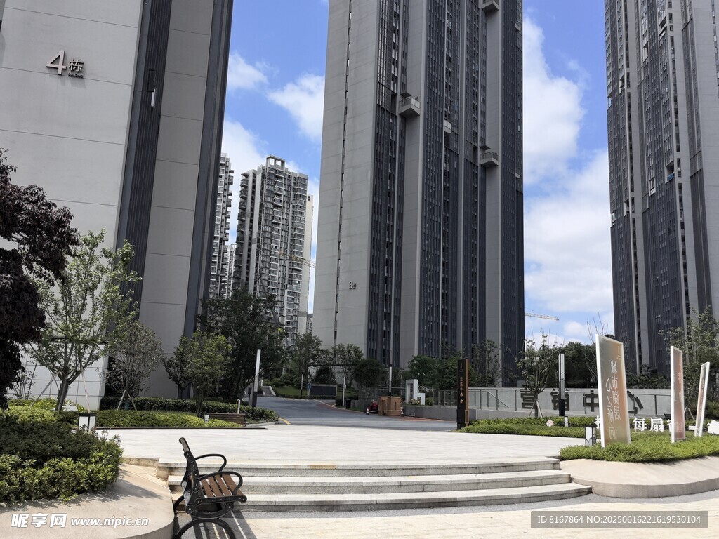 現(xiàn)代都市高層住宅景觀