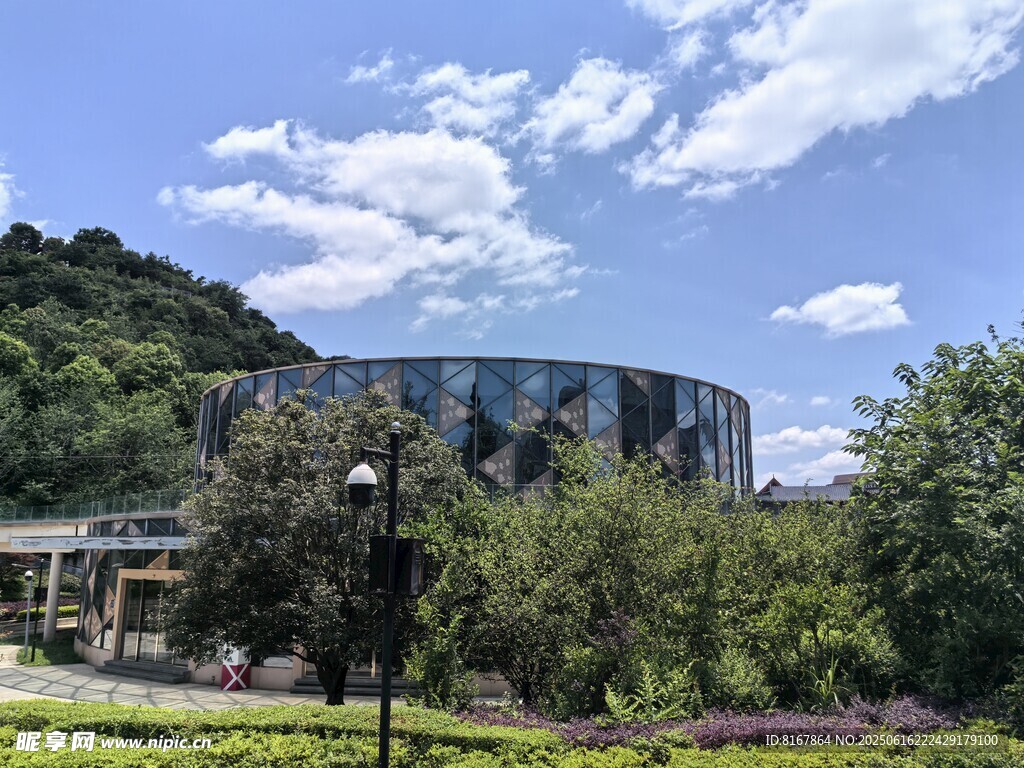 戶外風景中的特色建筑
