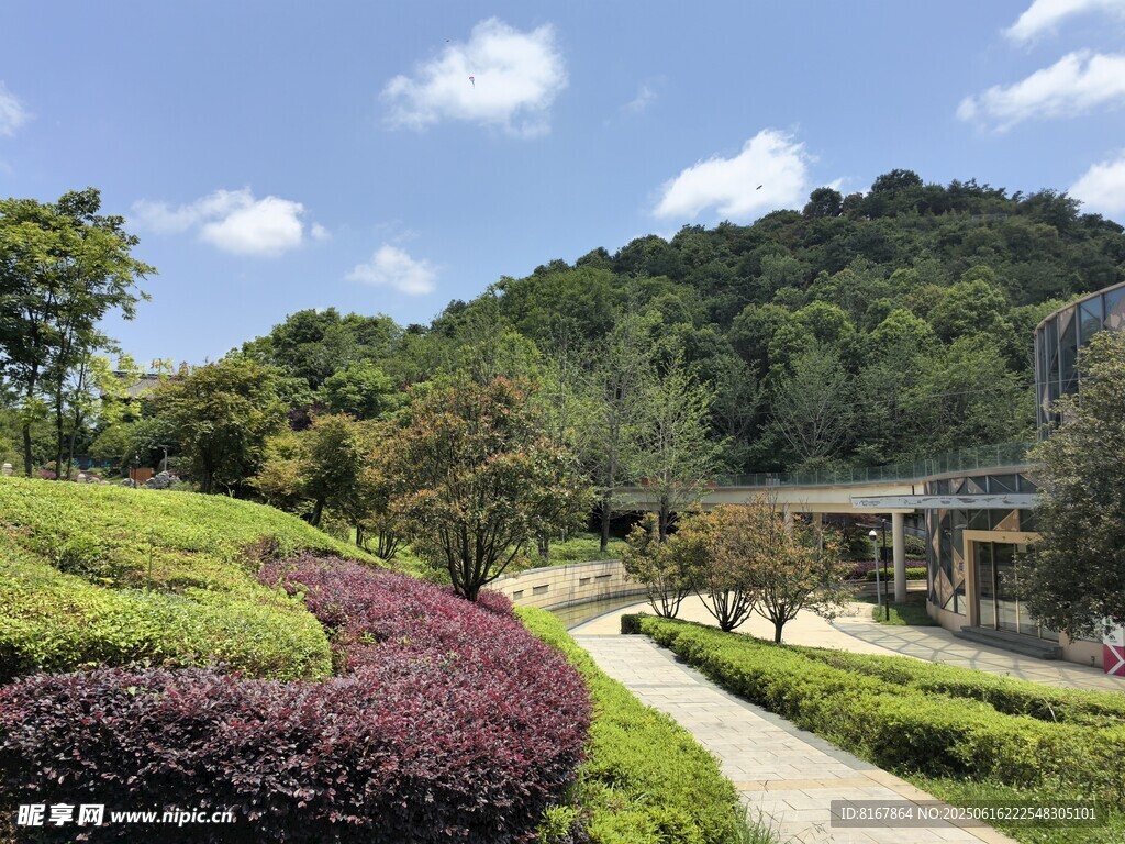 美麗園林景觀