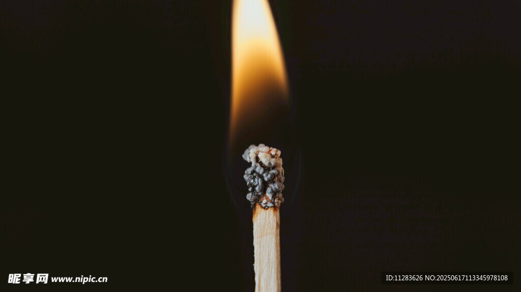 燃燒的火柴