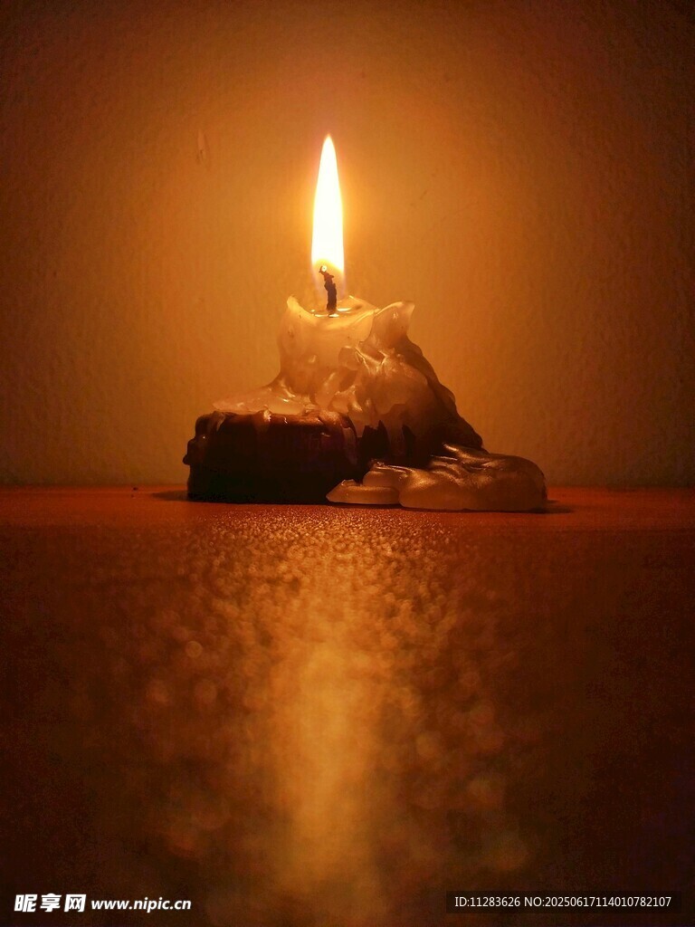 燃燒的蠟燭