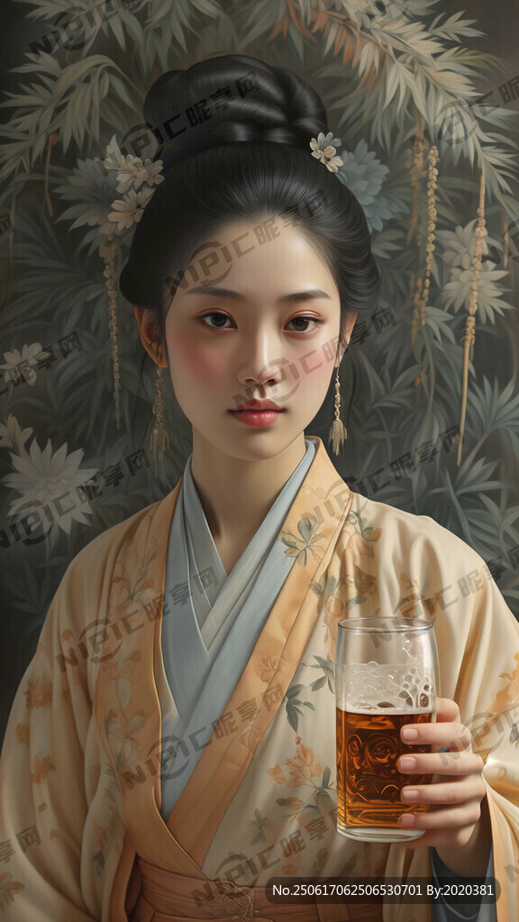 古代外國人物復(fù)古半身像