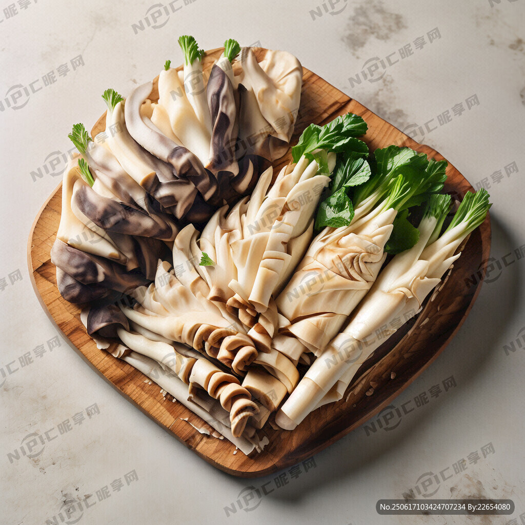 我需要一張白色為第的即食杏鮑菇