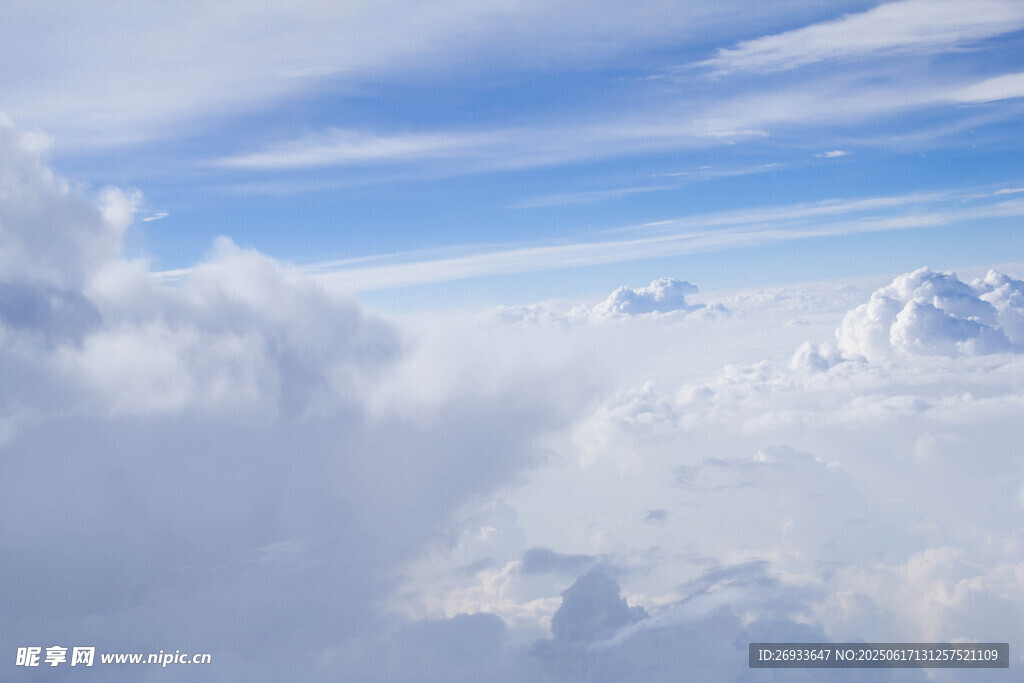 高空云海美景