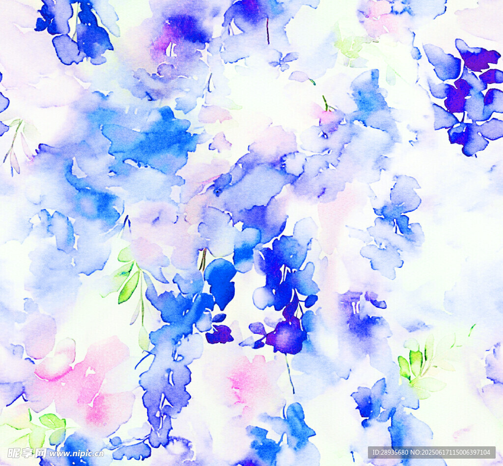扎染花