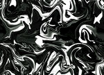 黑白流體藝術紋理圖案