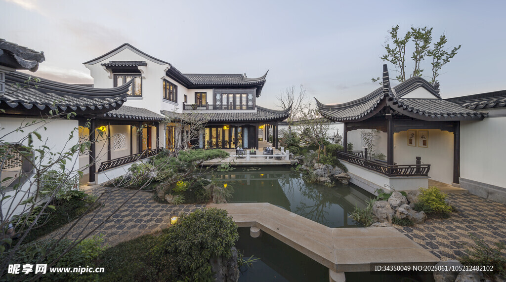 中式庭院景觀