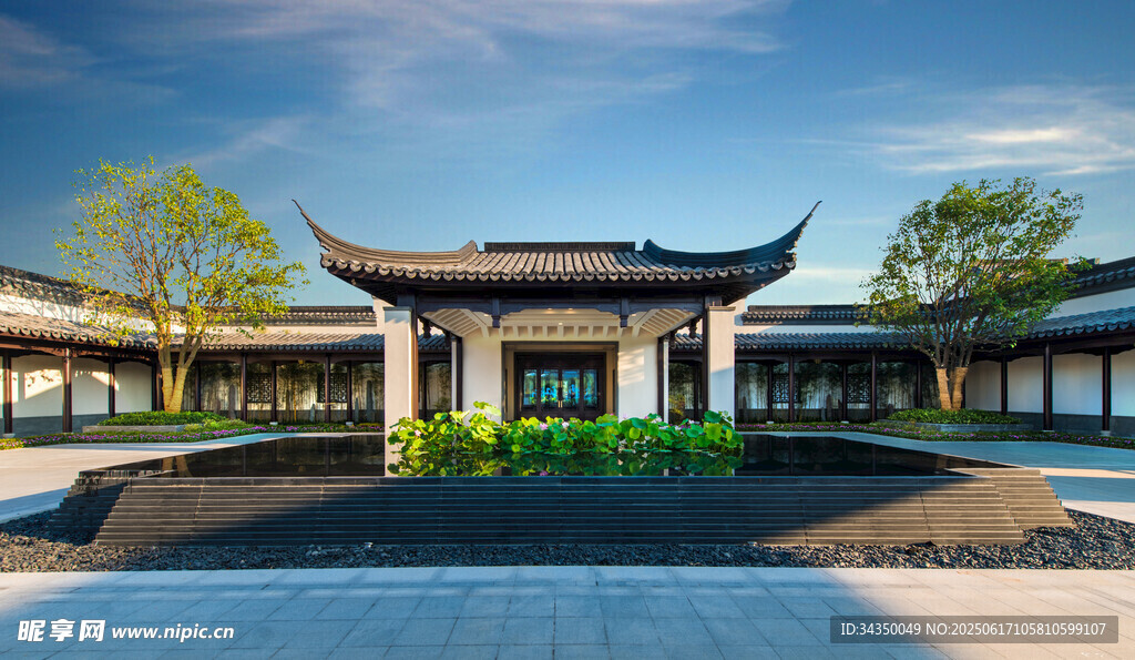 中式古典庭院建筑景觀