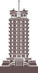 中式塔樓建筑設(shè)計(jì)圖