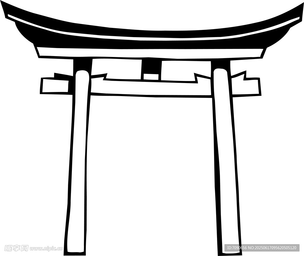 日式鳥居圖案