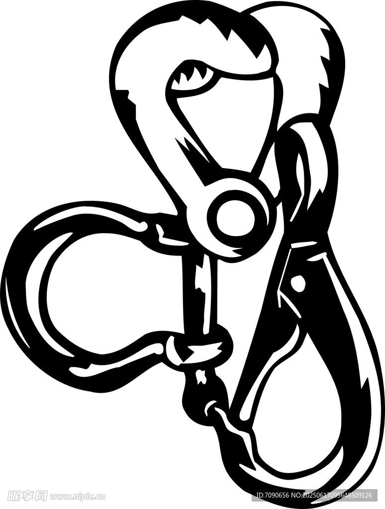 金屬狗扣設(shè)計圖