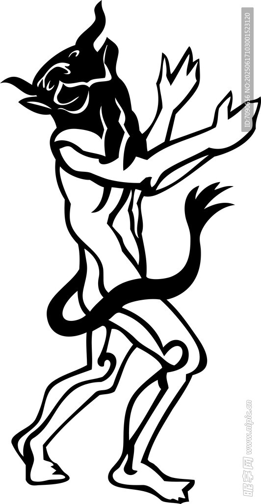 惡魔形象插畫