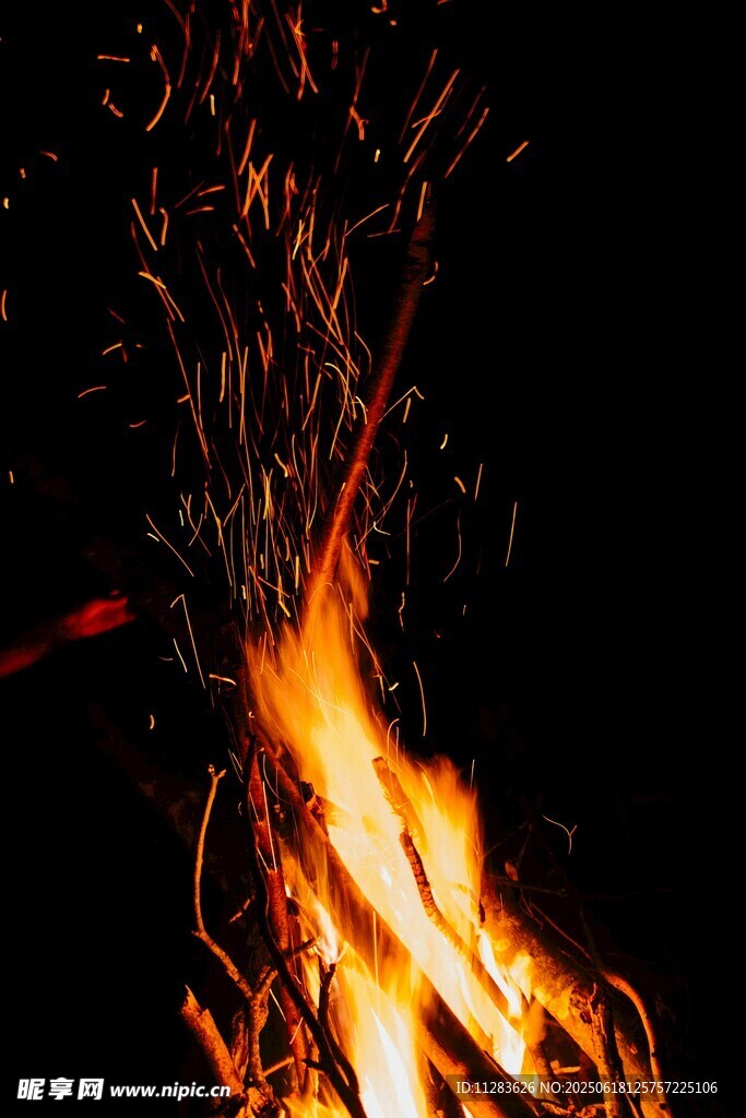 燃燒的火焰