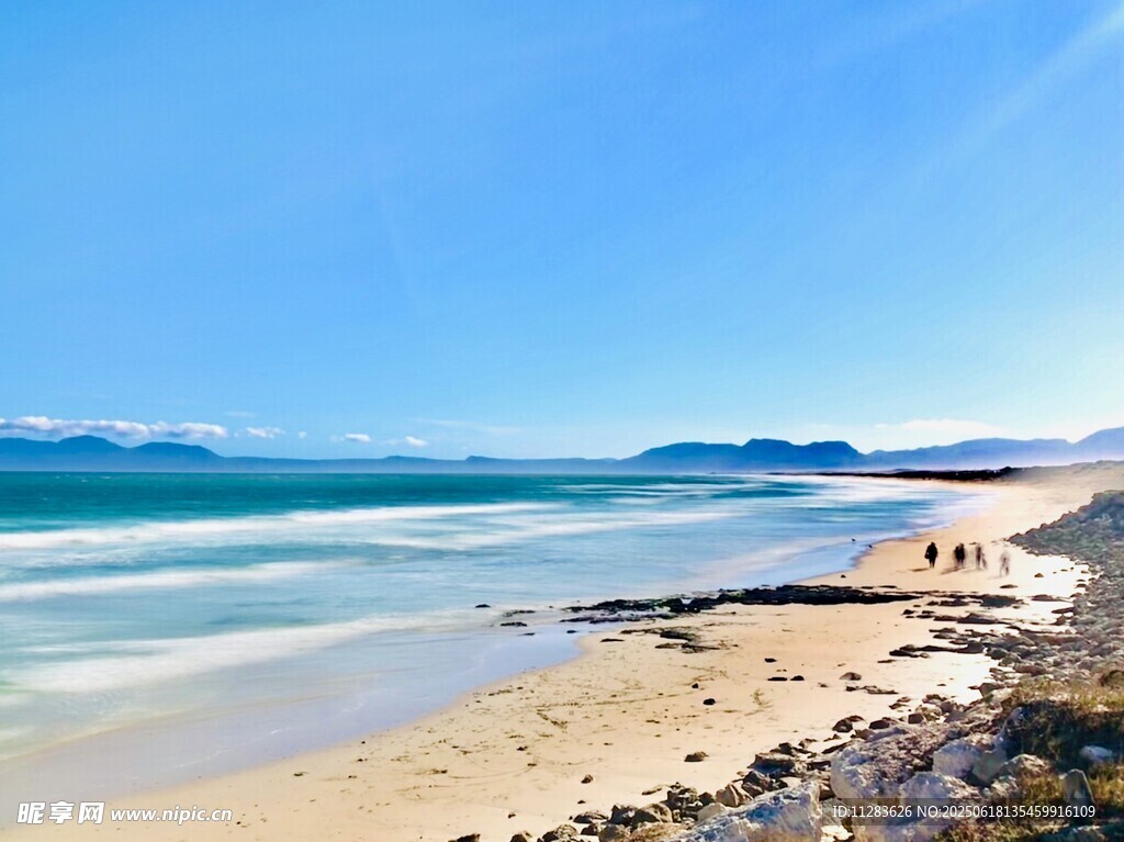 美麗海濱沙灘風(fēng)景