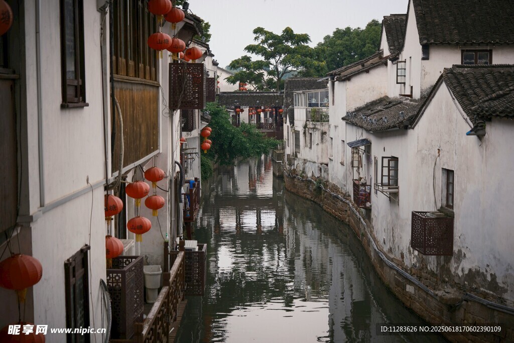 江南水鄉小巷景致
