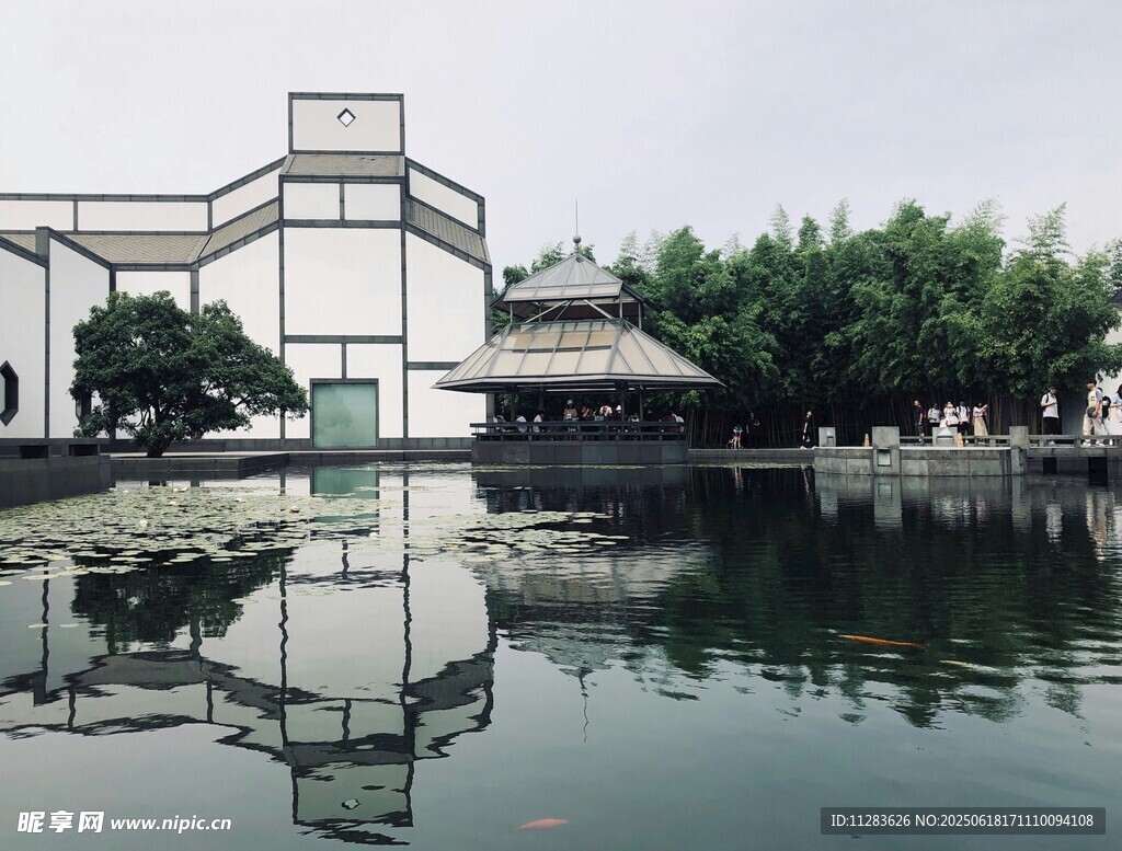 蘇州博物館臨水景致
